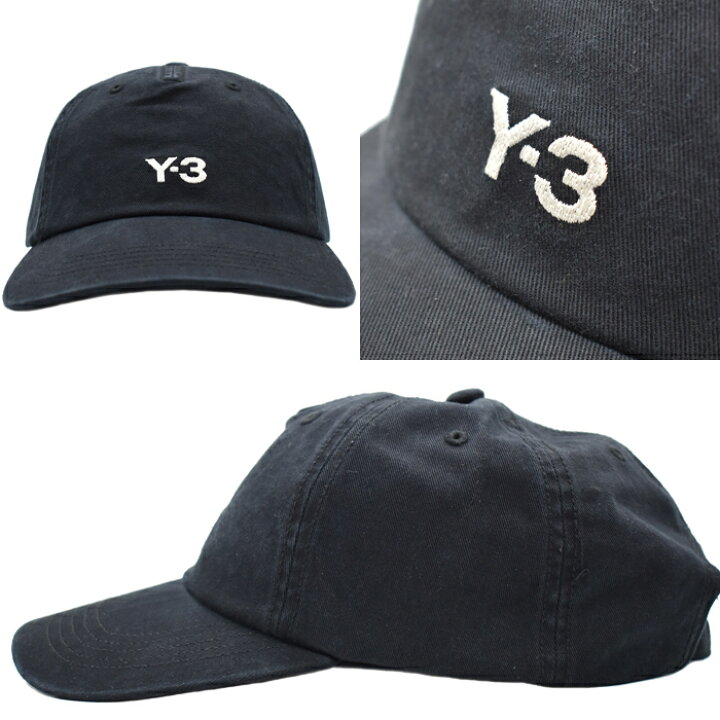 楽天市場】Y-3 ワイスリー ベースボールキャップ ブラック DAD CAP 