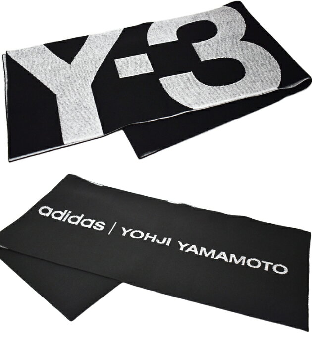 楽天市場】Y-3 ワイスリー マフラー スカーフ BLACK/ブラック Y-3  