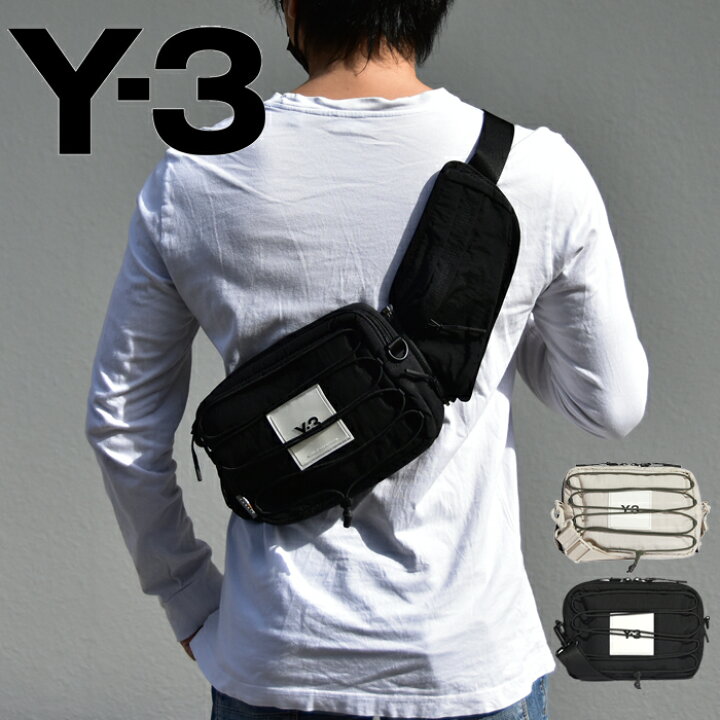 楽天市場】Y-3 ワイスリー 3way ボディバッグ ショルダーバッグ 全2色 GT8920 GT8921 Y-3 SLING BAG adidas  Yohji Yamamoto アディダス y−3 バッグ y3 バッグ : MEN'S JACK