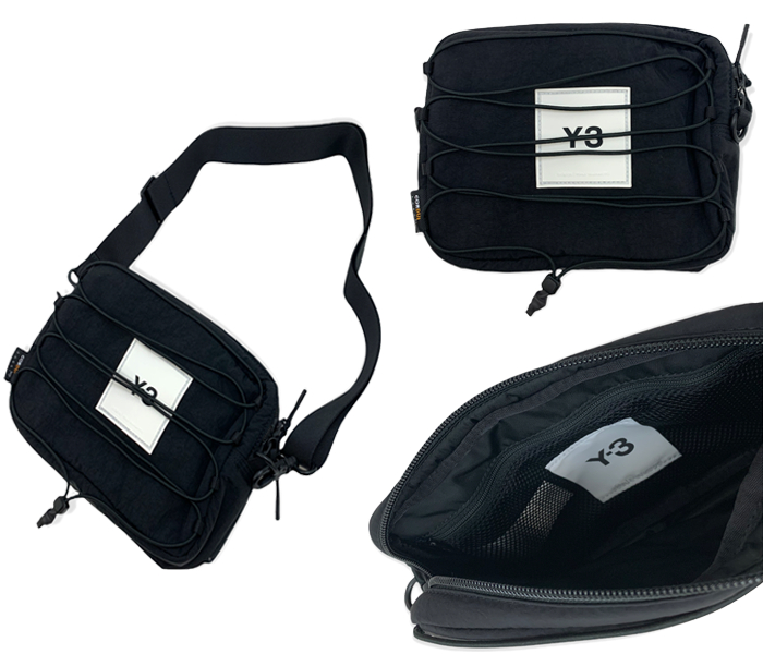 Y-3 ワイスリー 3way ボディバッグ ショルダーバッグ 全2色 GT8920 GT8921 Y-3 SLING BAG adidas Yohji  Yamamoto アディダス y−3 バッグ y3 バッグ | MEN’S　JACK