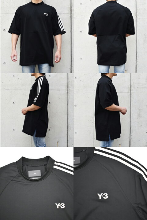 楽天市場】Y-3 ワイスリー 3ストライプス オーバーサイズ Tシャツ 全2 