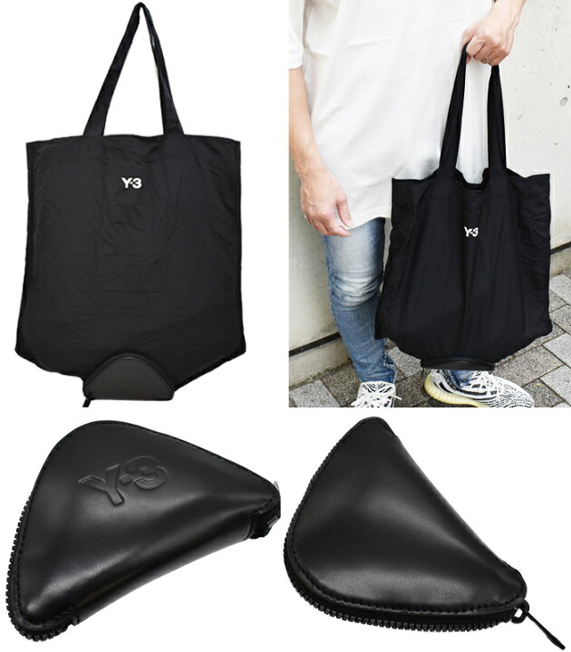 楽天市場】Y-3 ワイスリー トートバッグ パッカブル仕様エコバッグ 