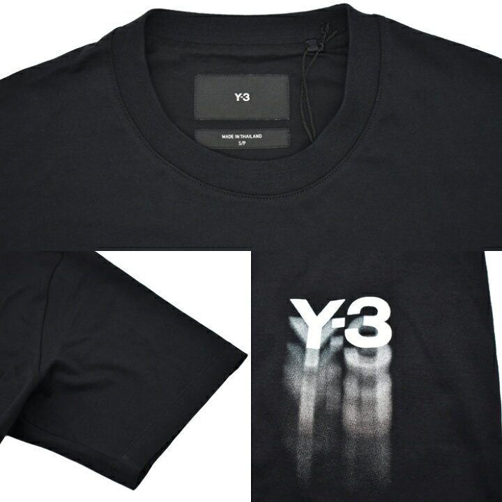 楽天市場】Y-3 ワイスリー クルーネックTシャツ 全2色 IZ3124 IZ3123 