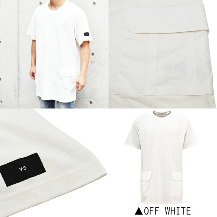 楽天市場】Y-3 ワイスリー オーバーサイズ ポケットTシャツ全2色 Y-3 