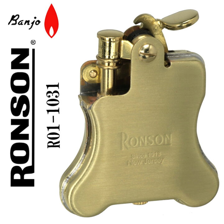 楽天市場】ロンソン ライター バンジョー RONSON Banjo オイルライター 