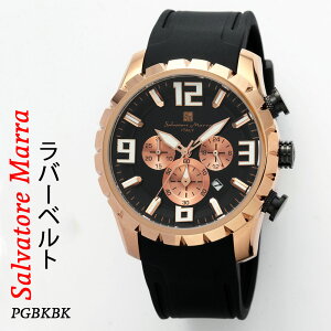 �r���v�����Y �ySalvatore Marra�z�T���o�g�[���}�[���@�E�H�b�`�@10�C���h�� �N���m�O���t ���o�[�x���g SM22111-PGBKBK�@�j���@�M�t�g�@�v���[���g�@�u�����h�@���蕨�@��������