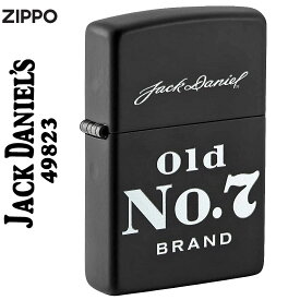 zippo(ジッポーライター)ジャックダニエル Jack Daniel's Old No. 7 49823 正規輸入品　オイルライター おしゃれ メンズ かっこいい ギフト プレゼント 送料無料 【ネコポス可】
