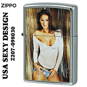 zippo(ジッポーライター)SEXY ZIPPO　セクシーガール　Z207-098030　オイルライター おしゃれ クール アメリカ レディー 女性　かっこいい メンズ　ギフト プレゼント【ネコポス可】