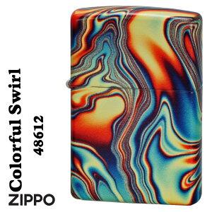 zippo(Wb|[C^[)Coloful Swirl Pattem JtȉQ ÈłŌ GLOW IN THE DARK 2023f #48612 ICC^[ Y fB[X  Wb| zippo C^[ Mtg v[g 