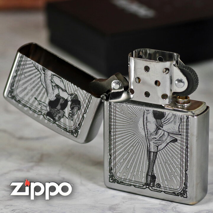 楽天市場】zippo(ジッポーライター) Vintage Girl Frame ビンテージ 
