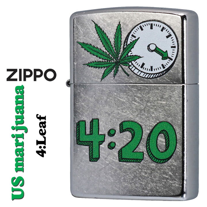 楽天市場】zippo ライター (ジッポーライター) マリファナ 4：Leaf 