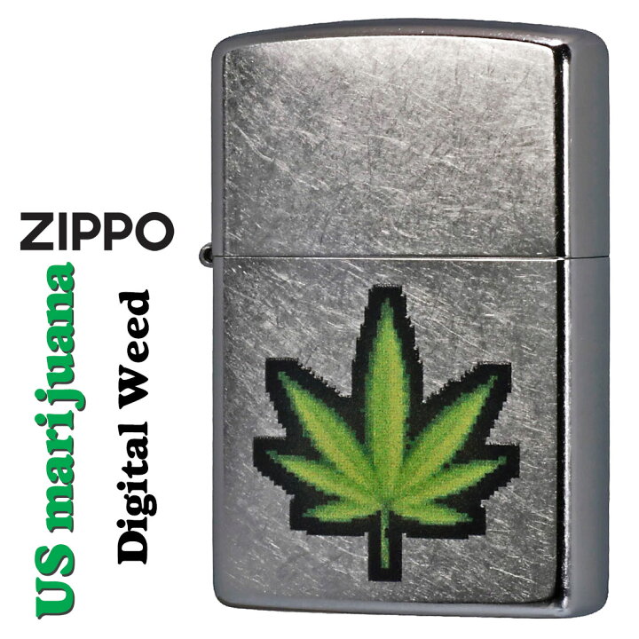 楽天市場】zippo ジッポーライター マリファナ Digital Weed デジタル 