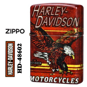 zippo(�W�b�|�[���C�^�[)�n�[���[�_�r�b�h�\�� �o�����^�C�� Harley-Davidson HARLEY �����h 5�ʉ��H �v�����g HD-48602 �I�C�����C�^�[ �n�N�g�E���V USA �o�C�N �����Y ������� �J�b�R�C�C�@�M�t�g �v