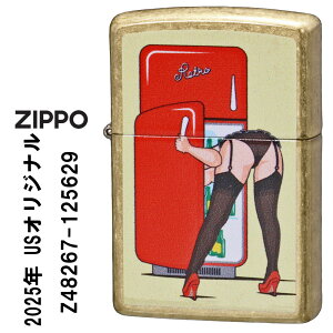 zippo �W�b�|�[���C�^�[ US�I���W�i��ZIPPO 2025 �s���i�b�v�K�[���� FRIDGE PINUP �X�g���[�g�u���X �v�����g���H Z48267-125629 �I�C�����C�^�[ �����Y ���f�B�[�X ���킢�� �Z�N�V�[ ���j�[�N �A����