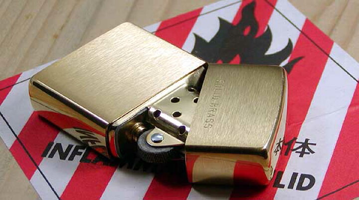 楽天市場】ジッポ ライター ソリッドブラス(真鍮無垢) zippo 