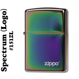 zippo ライター ジッポ (ジッポーライター) Multi Color（ 旧名称Spectrum ）ZIPPOロゴ入り #151ZL 【クロネコゆうパケット可】