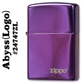 zippo(ジッポーライター)24747ABYSS（アビス）ZIPPOロゴ入り ＃24747ZL 【クロネコゆうパケット可】