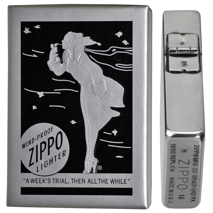 楽天市場】zippo(ジッポーライター) 1935レプリカ 保証書柄デザイン 