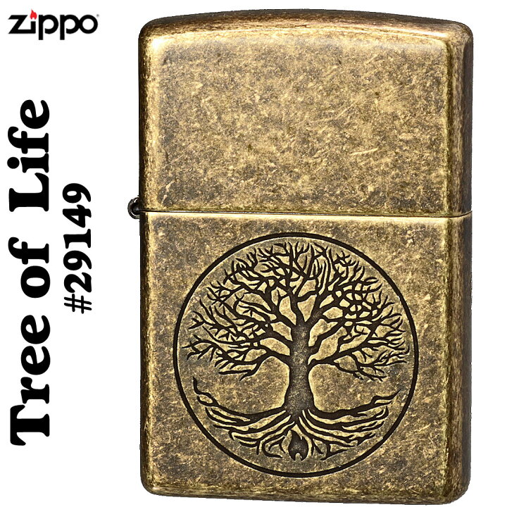 楽天市場】zippo ライター (ジッポーライター) Tree of Life 