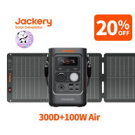 【クーポン利用で46,232円 4/14 20:00から】Jackery Solar Generator 300 D 100Air ポータブル電源 ソー…