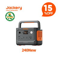 【クーポン利用で27,880円 9/11 23:59まで】Jackery ポータブル電源 240 New 256Wh リン酸鉄 長寿命 定格…