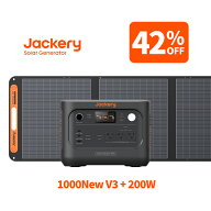 【クーポン利用で113,912円 10/4 20:00から】Jackery Solar Generator ポータブル電源 1000New V3 ソーラ…