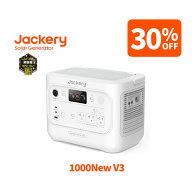 【クーポン利用で76,860円 10/4 20:00から】Jackery ポータブル電源 1000New V3 パールホワイト リン酸鉄…