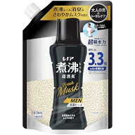 レノア 煮沸レベル超消臭 抗菌ビーズ MEN Fresh Musk 清潔感あふれるムスクの香り 詰め替え 1410mL 柔軟…