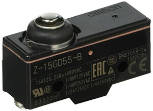 �I������(Omron) ��ʗp��{�X�C�b�` Z�^�C�v Z-15GD55-B