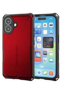 �G���R�� iPhone 16 �P�[�X �[���V���b�N �ϏՌ� �Ռ��z�� ZEROSHOCK [�t�B�����t��] �ČRMIL�K�i �n�j�J���\�� 4�p