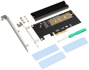 �A�C�l�b�N�X(AINEX) �q�[�g�V���N���� M.2 NVMe SSD�ϊ�PCIe�J�[�h AIF-10