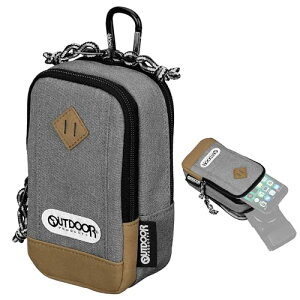 OUTDOOR PRODUCTS(�A�E�g�h�A�v���_�N�c)�J�����P�[�X �J�����|�[�`04 �w�U�[�O���[ �R���p�N�g�J�����ƃX�}�[�g�t�H���𓯎��Ɏ�