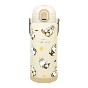 mofusand �^���d �ۗ��p �X�e�����X�{�g�� 1000ml �y �͂��ɂ�� �z ���b�N�J�o�[ �����n���h���t�� �ۗ�6���� �����݃^