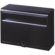 グリーンライフ ポスト 壁掛け【日本製】 スチール製 A4サイズ対応 南京錠取付可 マットブラック FH-50(M…