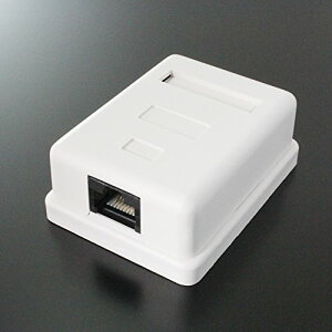 �^���[�YTARO'S LAN�p���[�[�b�g CAT6/CAT5E�Ή� 1�|�[�g RJ45 8��8�c �I�o �H��s�v CRS45-C61J �G�R�Ȉ�