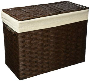 ���ǂ�Y�� �i�`������ �g�C���b�g�y�[�p�[�p�o�X�P�b�g 33X16XH26cm �u���E��