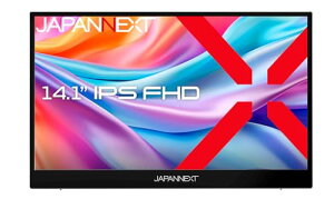 JAPANNEXT 14.1�C���` ���o�C�����j�^�[ IPS �p�l�� �t��HD 1920x1080�𑜓x (USB/Type C/MAC PC��
