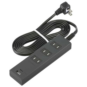 �I�[���d�@ �d���^�b�v 3�� ���K�[�h PD�Ή�Type-C/Type-A�|�[�g�t�� 2m �u���b�N HS-TKU32PD23-K 00-10