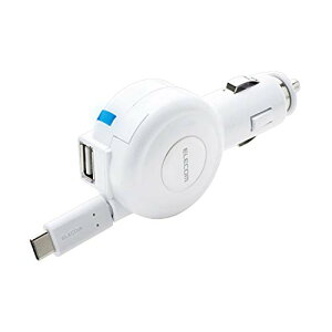 �G���R��(ELECOM) �V�K�[�`���[�W���[ Type-C ���[���^�C�v USB�|�[�g�t �z���C�g