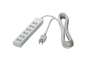 �o�b�t�@���[ BUFFALO 2�s���d���^�b�v 6�� ���T�[�W�K�[�h 2m �z���C�g BSTAPSG2620WH