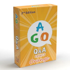 AGO Q&A �I�����W ���x��3 ��2�� �p�� �J�[�h�Q�[�� AGO Card Game Q&A Orange Level3 2nd Edit