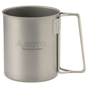 �\�g(SOTO) �`�^���}�O 450ml ���y��53g ��0.3mm �܂肽���݃n���h�� ���{�� �L�����v �A�E�g�h�A �R�b�v �}�O�J�b�v S