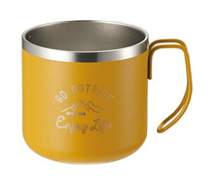 �L���v�e���X�^�b�O(CAPTAIN STAG) �}�O�J�b�v �R�b�v �_�u���X�e�����X �^��f�M �ۉ��E�ۗ� 350ml �C�G���[ �����e UE-