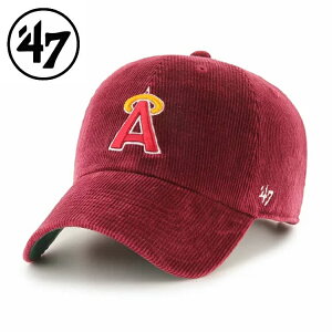 47brand �t�H�[�e�B�[�Z�u�� Angels Cooperstown Corduroy 47 CLEAN UP Cardinal �G���[���X �L���b�v �X�q �����Y ���f�B�[�X �싅 �X�|�[�c