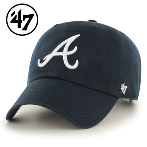 47brand tH[eB[Zu Braves f47 CLEAN UP Navy Lbv 싅 W[ u[uX Y Mtg