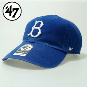 47brand �t�H�[�e�B�[�Z�u�� Dodgers Cooperstown�f47�@CLEAN UP Royal �L���b�v �����Y �싅 ���W���[ �h�W���[�X �X�|�[�c ���[�L���b�v