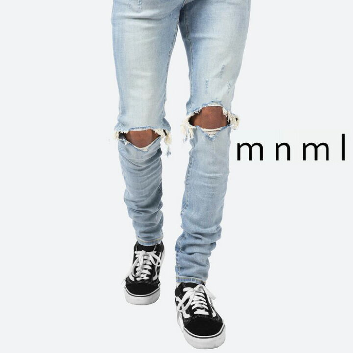 楽天市場】ミニマル mnml X1 Stretch Denim スキニージーンズ SKINNY 