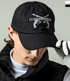 LUXEAKMPLUS×roar リュクスエイケイエムプラス ロアー ロゴキャップ 帽子 CAP カジュアル スポーツ ゴルフ GOLF ブランド コラボ メンズ ファッション