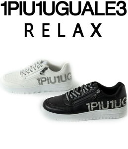 1PIU1UGUALE3 RELAX ウノピゥウノウグァーレトレ リラックス スパークリングロゴスニーカー ラインストーン 靴 メンズ シューズ ブランド ウノピュウ カジュアル おしゃれ
