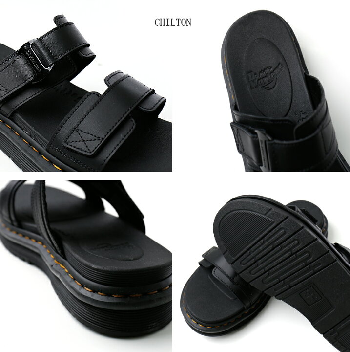 Dr.Martens ドクターマーチン DAX SLIDE SANDAL レザーサンダル 